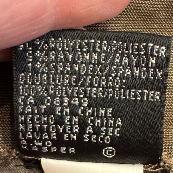 Kasper Women 2-Piece Brown Pant Blazer Suit Size 16 Business Career Professional - Picture 16 of 16